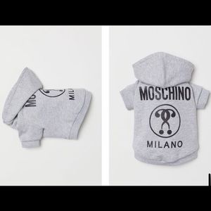 Moschino x H&M Hoodie top for dog size S